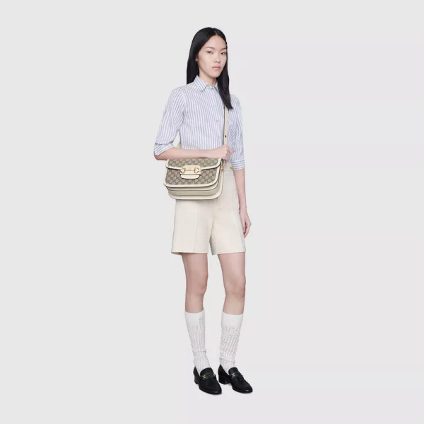 GUCCI Horsebit Series 1955 Small Shoulder Bag